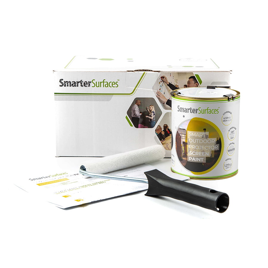 Peinture écran projection extérieur kit complet