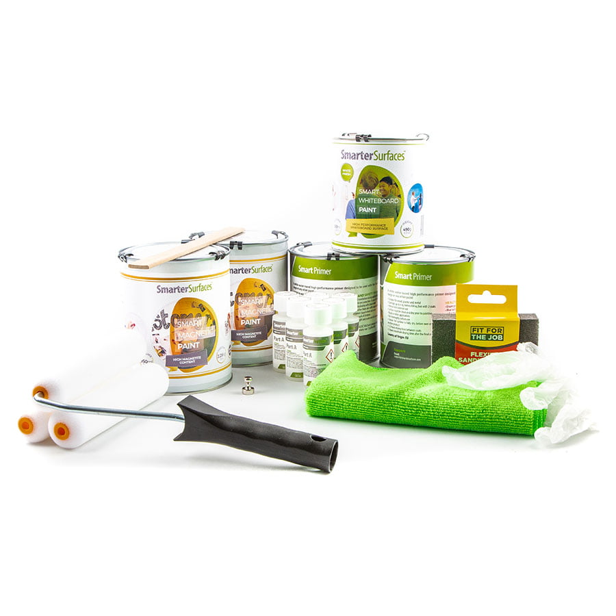 Peinture magnétique blanche kit complet