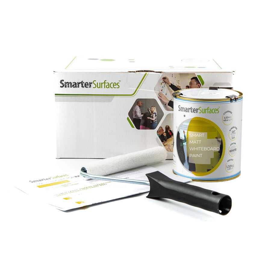 Peinture tableau blanc mat kit