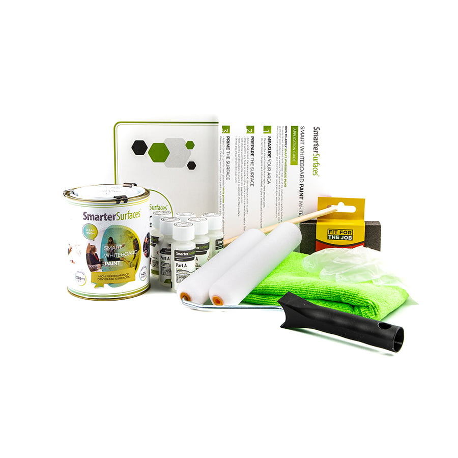 Peinture tableau blanc transparente kit